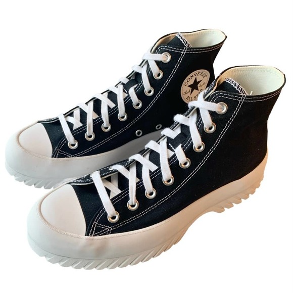 Converse Other - Converse CTAS Lugged 2.0 Platform Black Sneaker Boot Unisex Men 8.5 Women 10.5